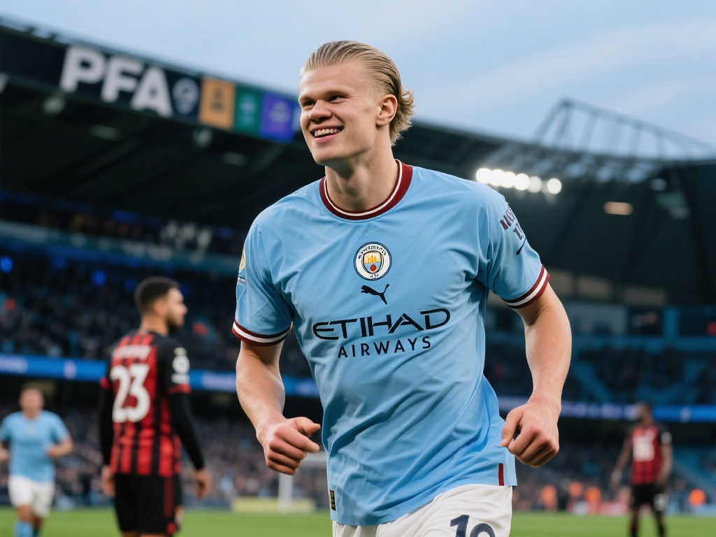 哈兰德荣膺PFA年度最佳球员，实力与荣誉双丰收